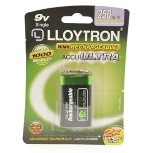 Lloytron Rechargeable 9V Battery
