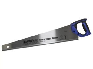 Faithfull 550mm (22″) General-Purpose Hardpoint Handsaw 8 TPI