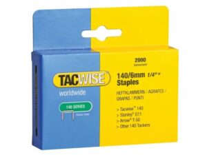 Tacwise 140 Heavy-Duty Staples 6mm (Type T50G) x 2000