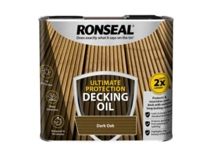 Ronseal Dark Oil Ultimate Protection Decking Oil 5L