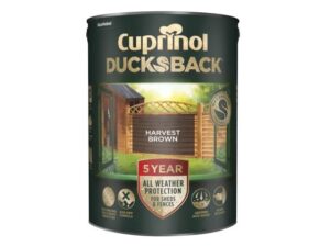 Cuprinol Harvest Brown Ducksback Shed & Fence Paint 5L