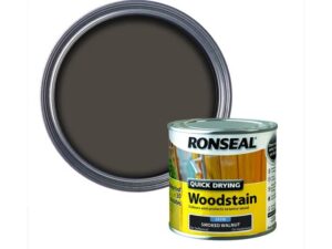 Quick Dry Woodstain Satin Smoked Walnut 250ml