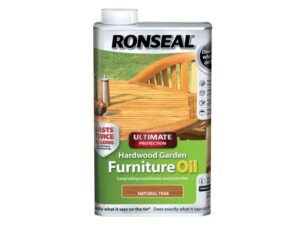 Ronseal Natural Teak Hardwood Furniture Oil 1L