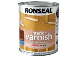 Ronseal Interior Varnish Satin Dark Oak 250ml