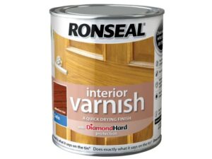 Ronseal Interior Varnish Satin Medium Oak 250ml