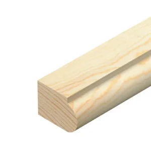 21mm x 15mm 2.4m Pine Staff Bead