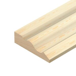 15mm x 55mm 2.4M Pine Ogee Architrave