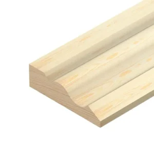 15mm x 55mm 2.4M Pine Ogee Architrave