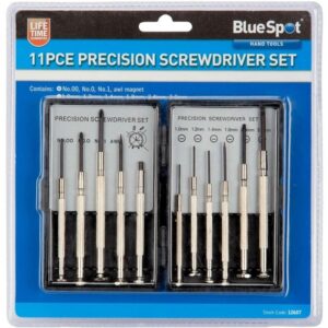 Bluespot Precision Screwdriver Set 11 Piece