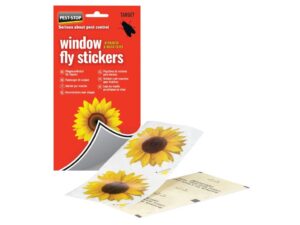 Pest-Stop Window Fly Stickers (Pack 4)