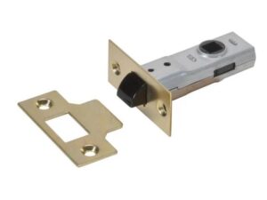 Y2600 Tubular Latch Polished Brass 79mm 3in