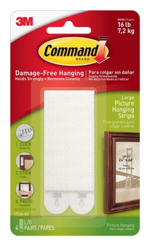 Command Large Picture Strips x 4