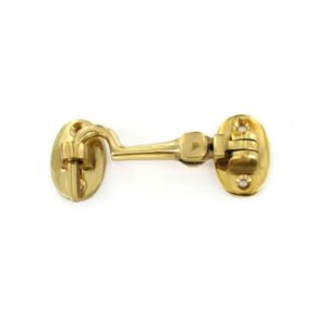 Securit 150mm Brass Cabin Hook
