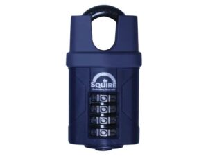 Squire Combination Padlock 4-Wheel Closed Shackle 50mm