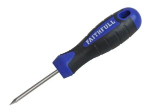 Faithfull Bradawl Soft Grip Handle Square Tip