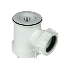 Floplat White Easyclean Shower Trap 19mm x 40mm