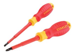 Stanley FatMaxÂ® VDE Insulated Screwdriver Set 2 Piece