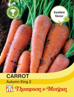 Thompson & Morgan Carrot Autumn King Seeds