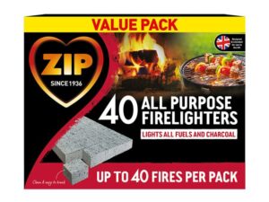 Zip Value Block Firelighters x 40