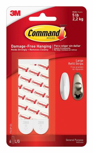 Command Large Mounting Strips x 8