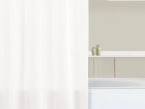 White Shower Curtain