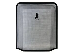 Fireside Square Black Firescreen 24″