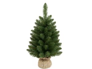 Green Table Tree Burlap