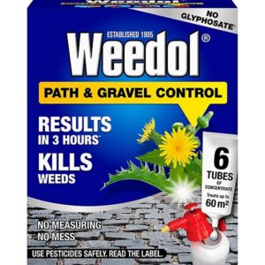 Weedol Path and Gravel Weed Killer Concentrate Tubes
