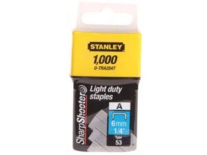 Stanley TRA2 Light-Duty Staple 6mm TRA204T x 1000