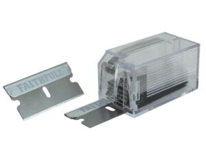 Blades for Faithfull Razor Blade Scraper (Pack 10)