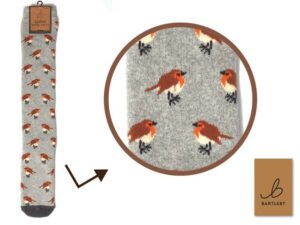 Funky Welly Socks Ladies Robins