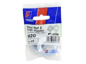 Forgefix M20 Nut & Washer