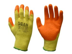 Scan Large (9) Knitshell Latex Palm Gloves