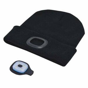 USB Reachargeable Headlight Beanie