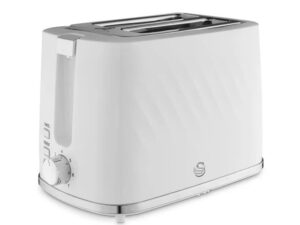Windsor Textured Toaster 2 Slice White
