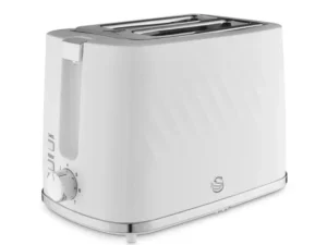 Windsor Textured Toaster 2 Slice White