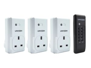 Remote Control Sockets x 3
