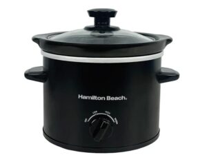 Hamilton Beach Slow Cooker Black 1.8L