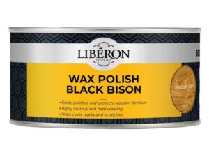 Liberon Bison Paste Wax Medium Oak 500ml