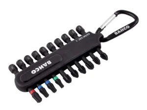 Bahco Heavy-Duty Torsion Bit Set, 10 Piece