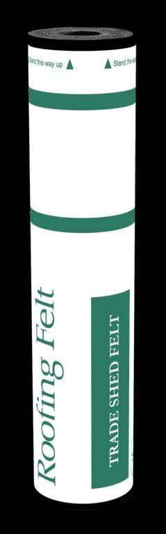 Rose Roofing Green Shed Felt 6m