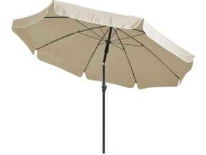 Cream 2m Parasol With Tilt