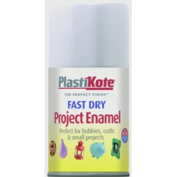 Plastikote Aerosol White Matt 100ml
