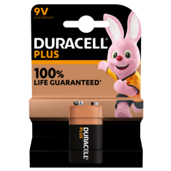 Duracell Plus Power Battery 9V