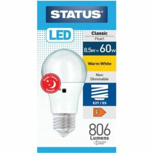 GLS LED Sensor 9W Edison Screw Boxed
