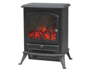 Stirling Electric Stove 2kW Black