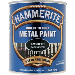 Hammerite Direct To Metal Smooth Dark Green 750ml