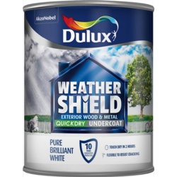 Dulux Weathershield Quick Dry Flex Undercoat White 750ml