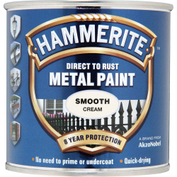 Hammerite Direct To Metal Smooth Cream 250ml