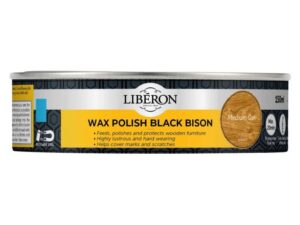 Bison Wax Polish Medium Oak 150ml